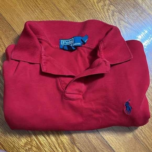 Polo by Ralph Lauren Red Classic Polo Shirt - Picture 5 of 7
